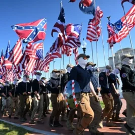 White Supremacists March Through Washington DC on Independence Day