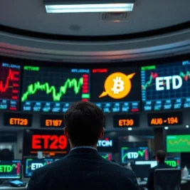 US Spot Bitcoin ETFs See $84.9 Million Net Outflow on Monday