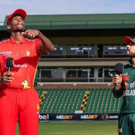 Bangladesh Opt to Bowl First in Second ODI Against Zimbabwe