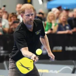 Prince Harry Plays Pickleball to Mark Invictus Games Countdown