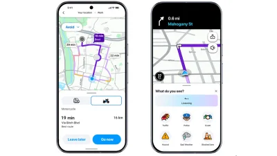 Waze Adds Motorcycle Mode to Avoid Potholes and Speed Bumps