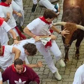 Spanish Bull Run Injures 57 People in Pamplona