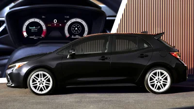 Toyota's 2027 Corolla Hatch Gains Bigger Screens, Loses FX Trim