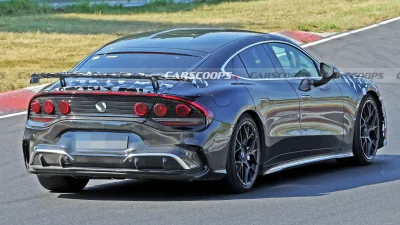Mercedes-AMG Spied Testing Hardcore GT 4-Door EV With Aggressive Aero