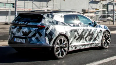 Polestar 4 SUV Spied Testing at Nurburgring, But US Won't Get It