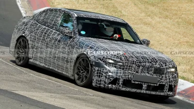 Next BMW M3 Prototype Spied Testing on the Nürburgring