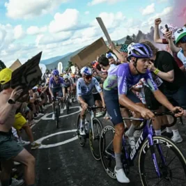 Tom Pidcock Climbs to Fourth as Mauro Schmid Wins Stage 13