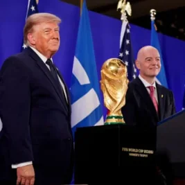 Trump Praises Infantino for Lifting US Player's Red Card During World Cup Reception