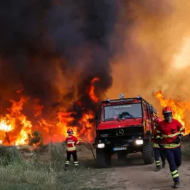 Global Wildfire Triage Collapse: When Firefighters Must Choose Which Blazes to Fight