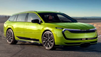 Skoda's Next Octavia Wagon Rendered: A Sleeker, Electric Future