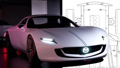 Mazda Patents Show Butterfly Doors on Sports Car, No Rotary Engine