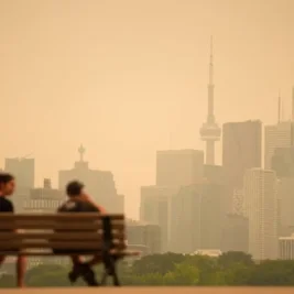 Wildfire Smoke Crosses US-Canada Border Amid Tariff Threats