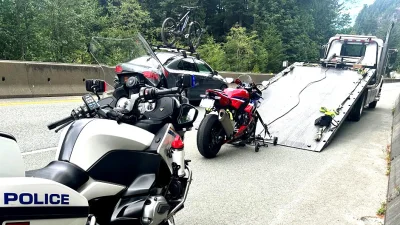 Learner Rider Caught at 177 km/h in 80 Zone on BC Highway