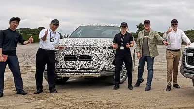 Toyota Land Cruiser EV Prototype Spotted Alongside GR Sport Model