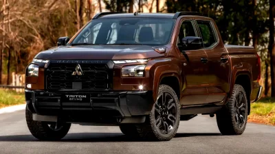 Mitsubishi Triton BF///MS Special Edition Launches in Brazil with Brown Paint and Horse Logo