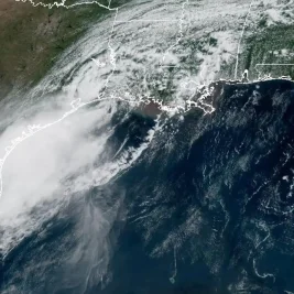 Tropical Storm Bertha Makes Landfall Along Texas-Louisiana Border