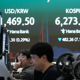 South Korea's Kospi Index Plunges Over 10% Amid AI Tech Selloff