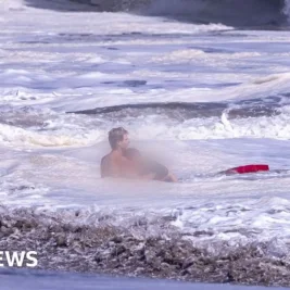 Teen Lifeguard Rescues 10-Year-Old Boy From Powerful Waves in California