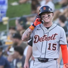 Max Clark Shines in MLB Debut as Tigers Rout Athletics 13-1