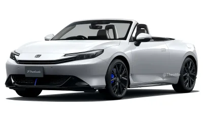 Honda Prelude Convertible Render Imagines a Two-Seat Drop-Top
