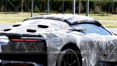 Ferrari F80 Aperta Spied Testing with Removable Roof Panel