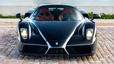 Driven Black Ferrari Enzo Expected to Fetch Up to $11M at Auction