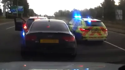 Audi S5 Thief Hits 140 MPH But Can't Outrun Police BMWs