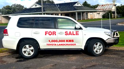 Land Cruiser V8 Hits 999,999 km, Next Owner Gets the Final Kilometer