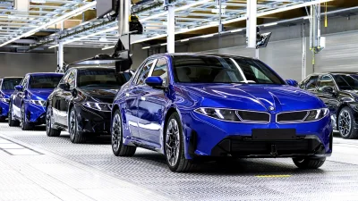 BMW Starts Production of i3 Electric Sedan in Munich, Its Model 3 Rival