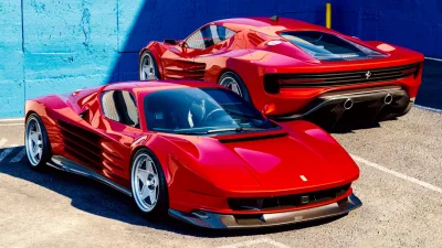The Testarossa Ferrari Couldn't Legally Build Just Showed Up As A Render
