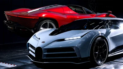 Cristiano Ronaldo Shows Off $40M Supercar Collection Including Three Bugattis