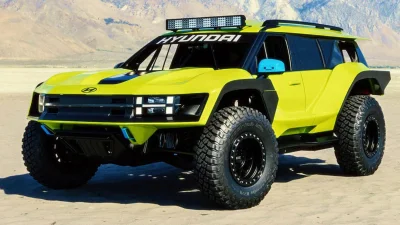 Hyundai Endorses Wild Baja Santa Fe Render, But Won't Build It