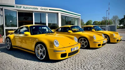 Porsche in Advanced Talks to Acquire RUF After Singer Rejection