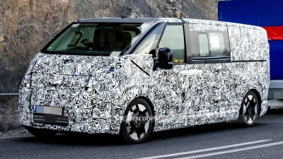 Kia PV7 Electric Van Spied Testing, Targets VW with 17-Foot Box Design
