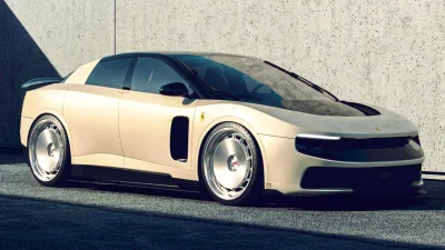 Vossen Shows How Ferrari's $639K Luce EV Could Look With Aftermarket Mods