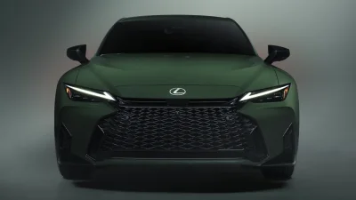 2027 Lexus IS Gets Envious Green Paint and BBS Wheels, Limited to 350 Cars