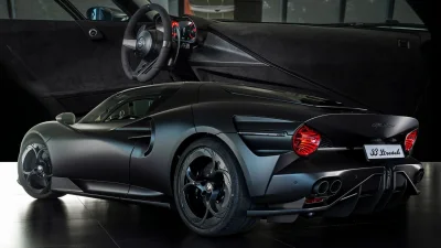 Alfa Romeo 33 Stradale Perla Nera: One-Off Blacked-Out Supercar Revealed