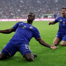 Italy Debut Goal for Kayode in 4-1 Nations League Win Over Turkey