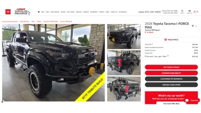 Texas Dealer Builds Back to the Future Toyota Tacoma Tribute