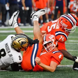 Purdue football tops Illinois for first Big Ten win since 2023