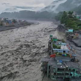 Budhi Gandaki flood leaves Gorkha homes and bridges destroyed