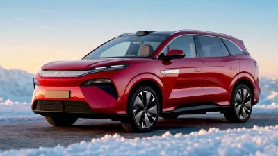 BYD Atto 8 Debuts in Paris With 9-Minute Charging and 764 HP