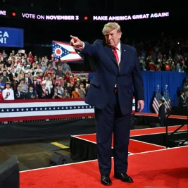 Trump Ohio rally boosts Husted and Ramaswamy in tight races