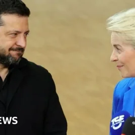 Zelensky Thanks EU Leaders in Brussels for Ukraine Support