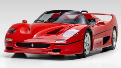 106-Mile Ferrari F50 Heads to Auction With $20M Record in Sight