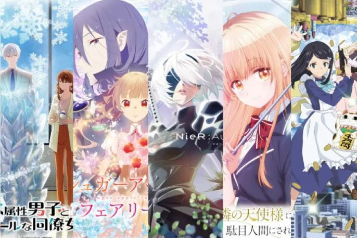 Jangan Ketinggalan! Jadwal Tayang Anime Winter 2023 Setiap Harinya, Lengkap Anime yang Rilis Senin-Minggu: Ada Sugar Apple Fairy Tale Hingga The Angel Next Door Spoils Me Rotten