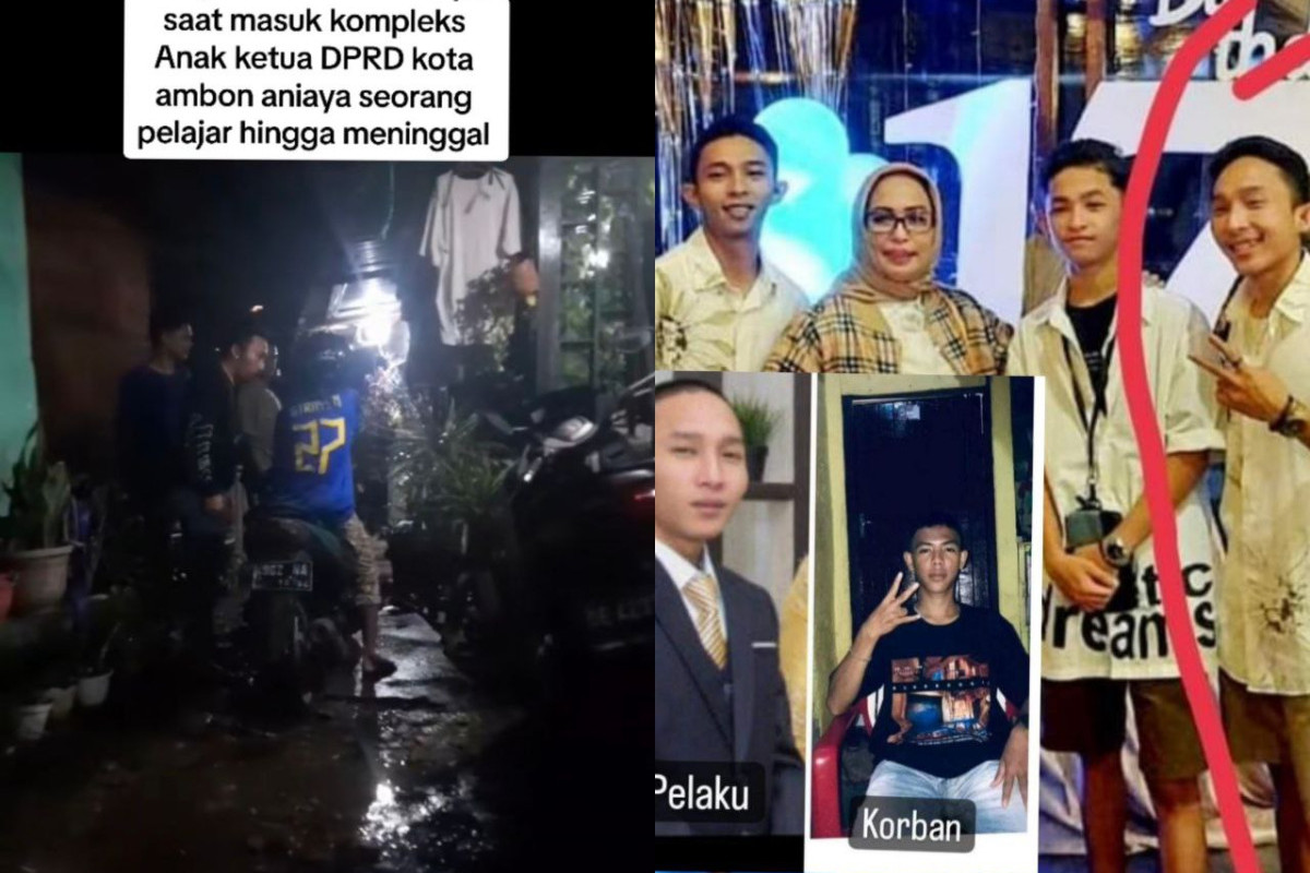 Identitas Anak Ketua DPRD Ambon Terungkap? Sosok Viral yang Diduga Sebagai Pelaku Kekerasan Pelajar hingga Tewas