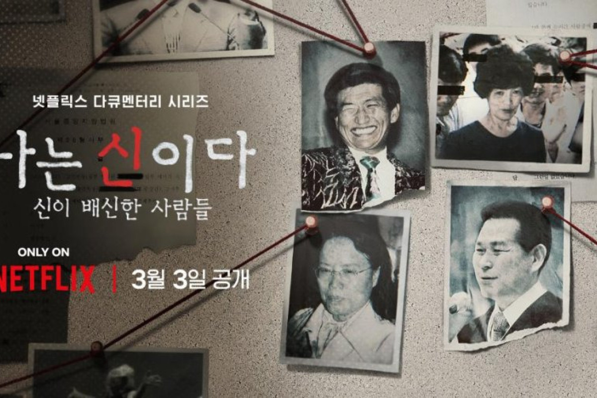 SINOPSIS Series Dokumenter Korea, In the Name of God: A Holy Betrayal (2023) Netflix - Empat Pemimpin ini Mengaku Sebagai Tuhan!