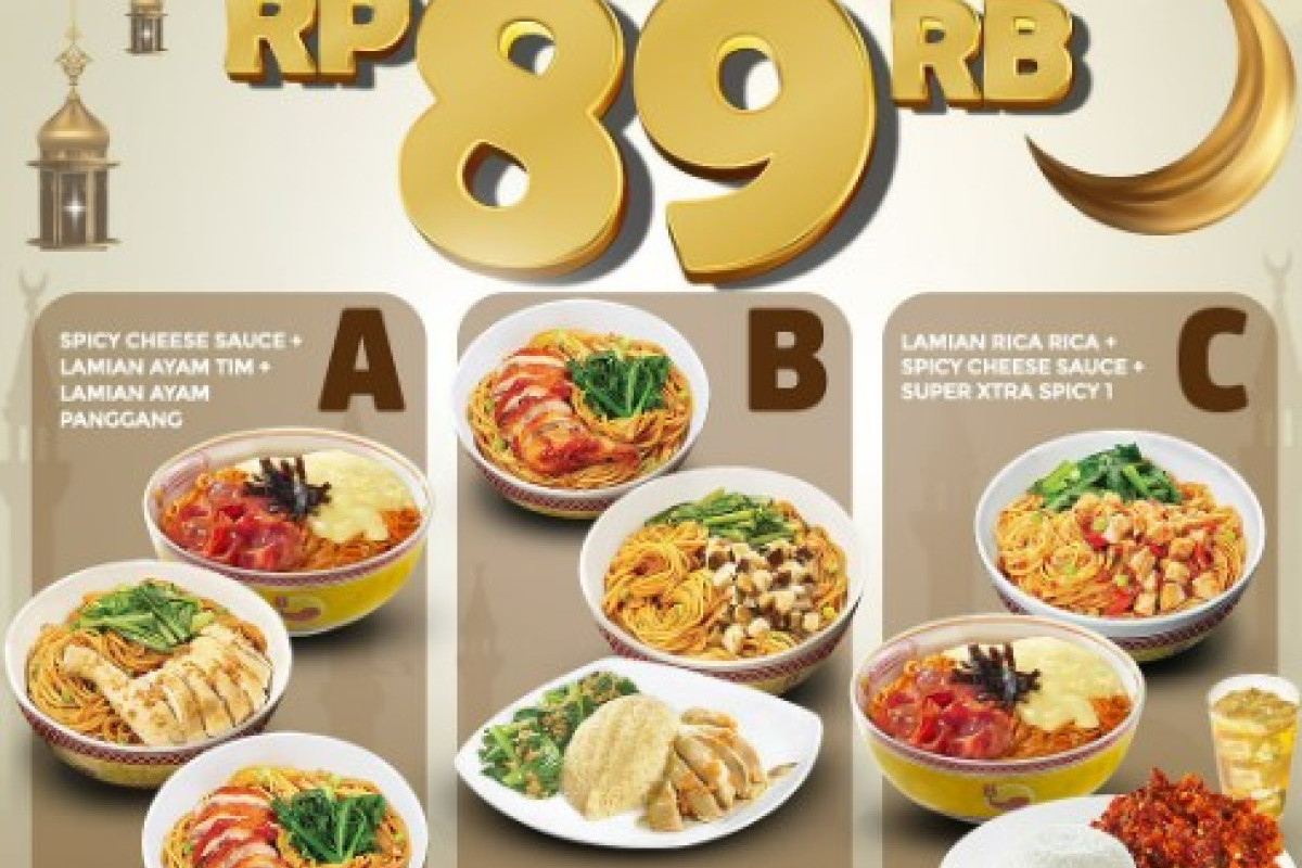 Spesial Promo Golden Lamian Bulan April 2023: Paket 3 Menu Hanya Rp 89 Ribuan, SK Berlaku Cek Sekarang Juga