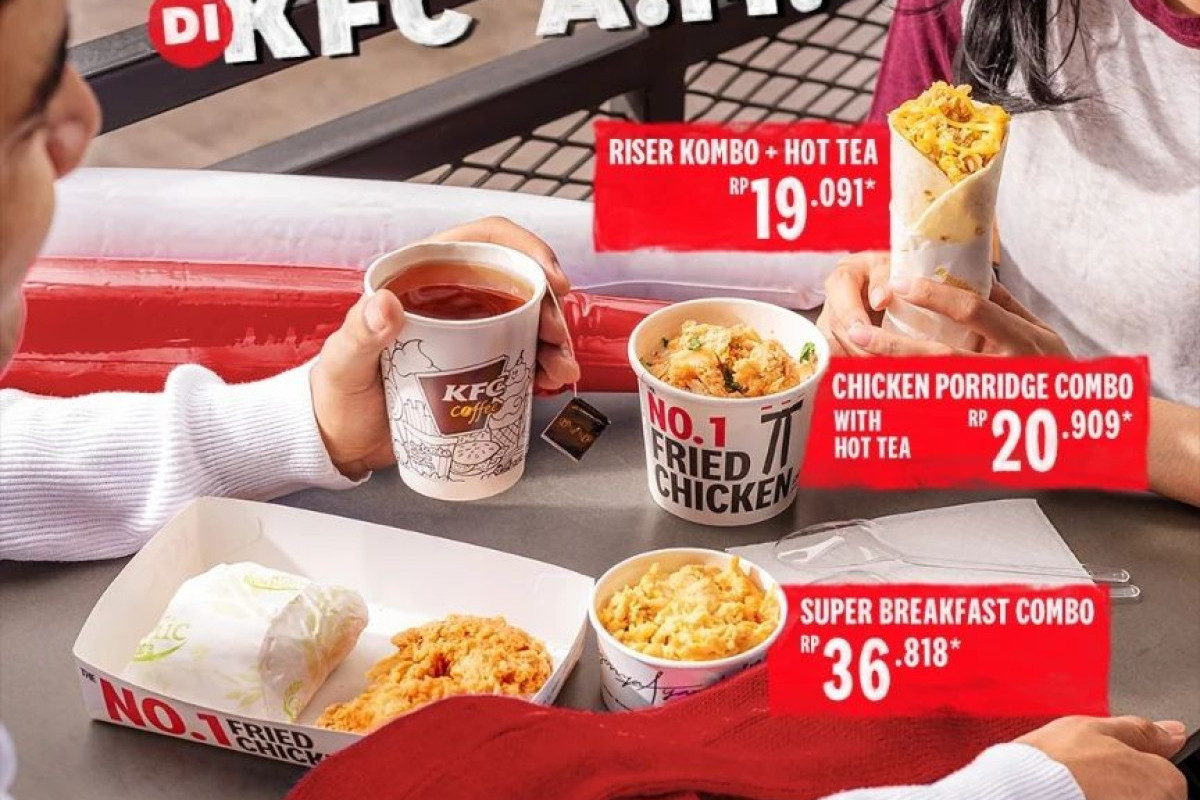 Harga dan Menu Promo KFC TBT Hari ini Jumat 31 Maret 2023, Spesial The Best Thrusday Serta Promo Diskon Harga Lainnya